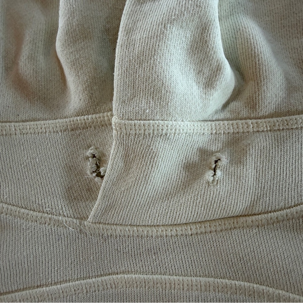 Adidas Men's White Hoodie Sweater with Zipper Pockets Sz L - Picture 9 of 9